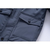 Valianly pilka mėlyna žieminė striukė/paltas berniukui 9235_116
